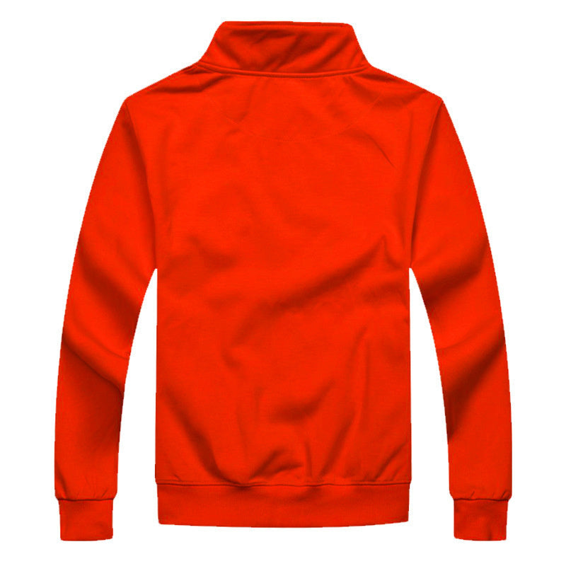 Stand Collar Sweatshirt Unisex