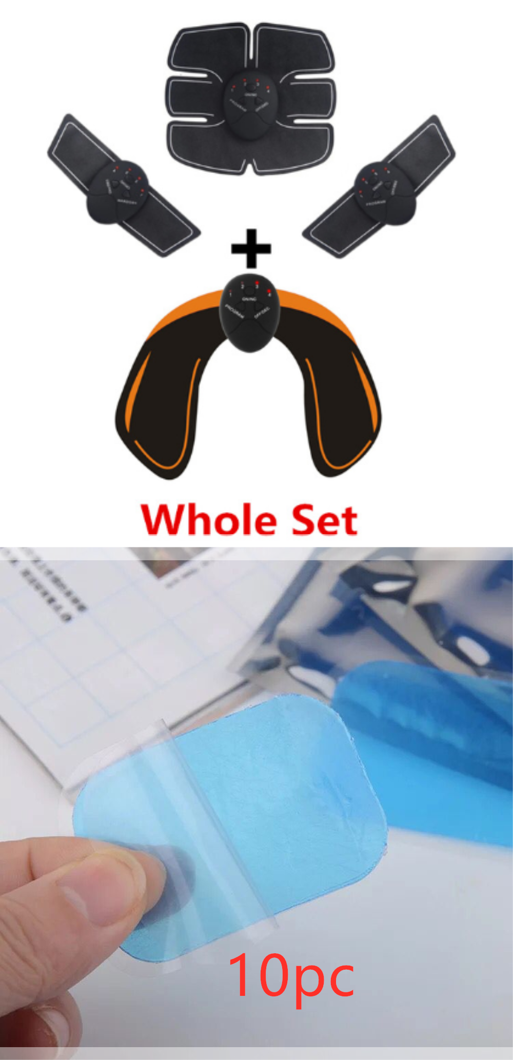 EMS Abdominal and Body Slimming Hip Trainer Muscle Stimulator