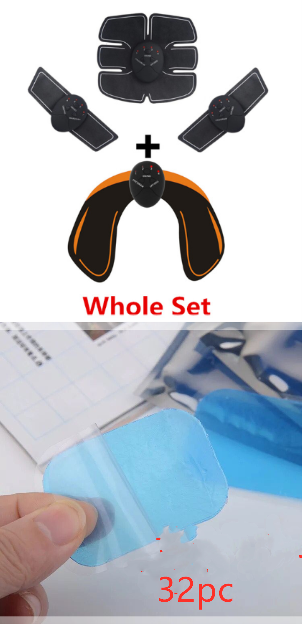EMS Abdominal and Body Slimming Hip Trainer Muscle Stimulator