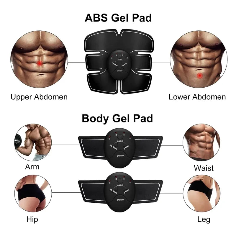 EMS Abdominal and Body Slimming Hip Trainer Muscle Stimulator