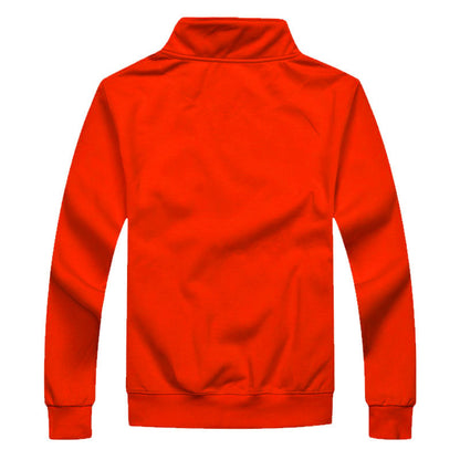 Stand Collar Sweatshirt Unisex