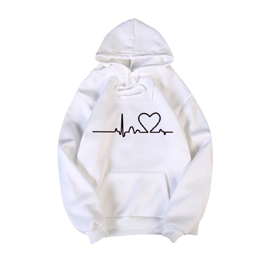 Customize hooded couple's sweater