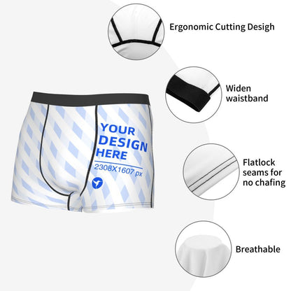 Breathable Lightweight Comfortable Men's Boxer Briefs