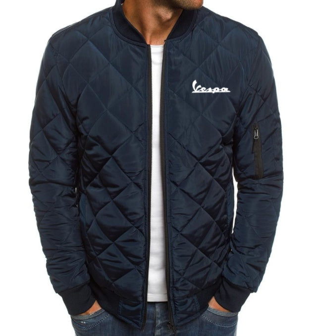 Men's Customize Name Cotton-padded Winter Short Coat