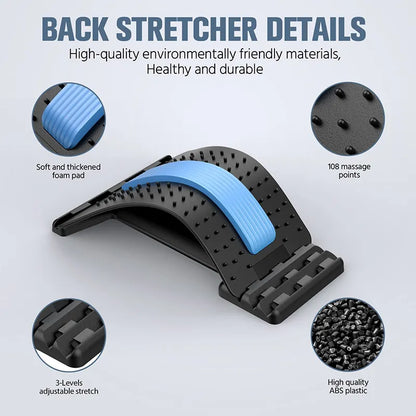 Multifuctional Back Waist and Neck Stretcher