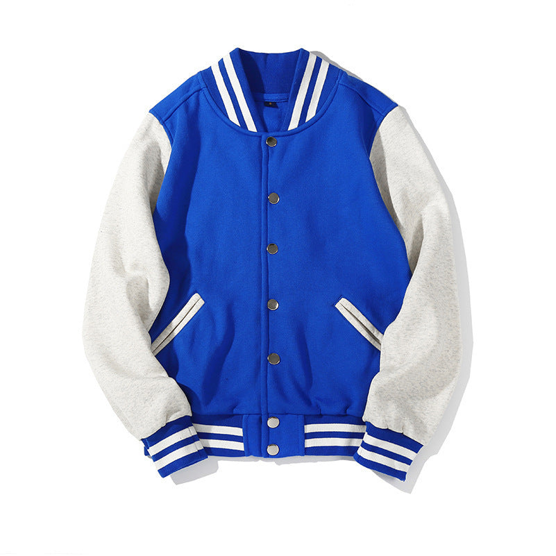 Terry Baseball Uniform Cardigan