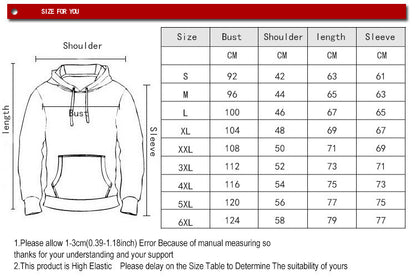 3D Digital Printing Fashion Hoodie Pullover Sweater