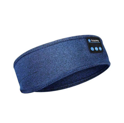 SleepSound: Wireless Bluetooth Sleep Headband with Music Earphones & Comfortable Eye Mask for Side Sleepers & Sports